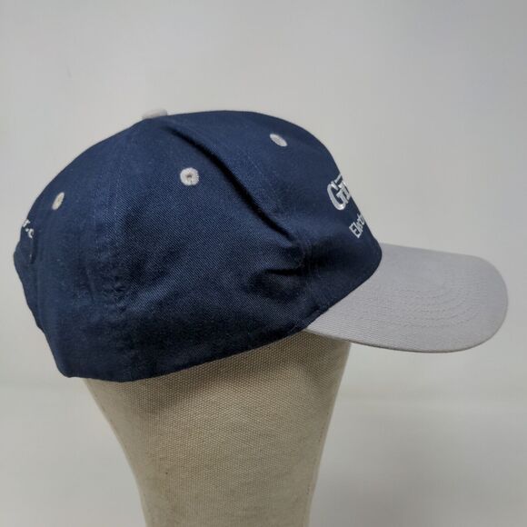 GrayBar Men's Snapback Hat Blue Gray Size OSFA Embroidered Logo Cotton - Picture 6 of 12